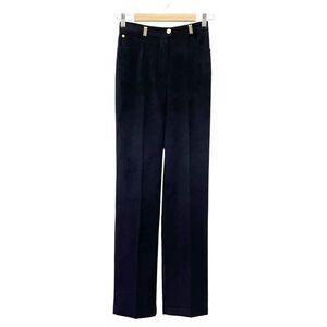Vintage St. John Sport Pants Black Straight Leg Microfiber Trousers Size 4